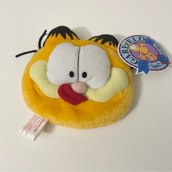 Vintage 90s Garfield Plush Pouch Daniel & Co Sweet Sixteen - Picture 13 of 13